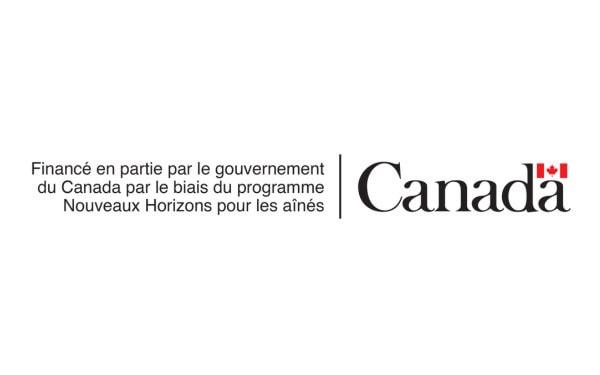 Financé en partie par le gouvernement du Canada par le biais du programme Nouveux Horizons pour les aînés