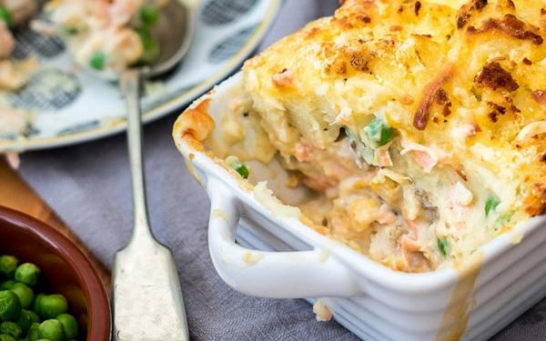 Pâté au saumon sans croûte