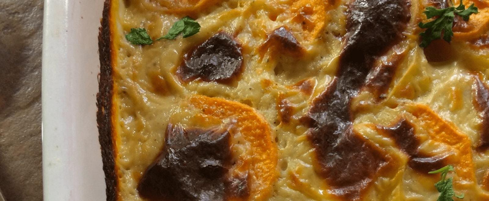 Pommes de terre au Stilton à la normande