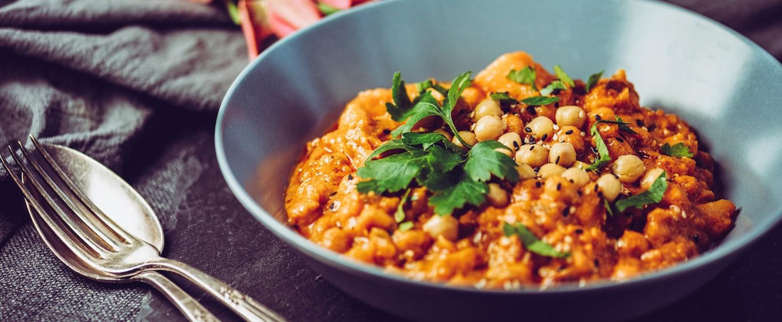 Ragoût au paneer et aux pois chiches