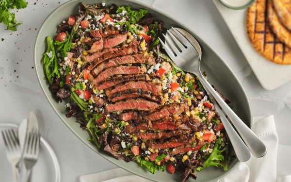 Salade de bifteck grillé  