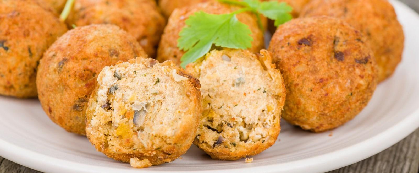Boulettes végétariennes au four