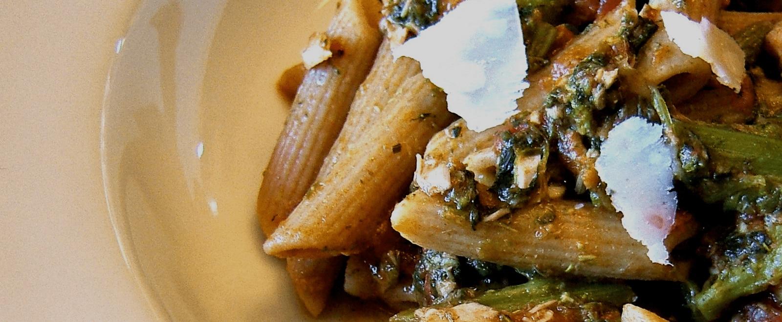 Penne au rapini et au thon